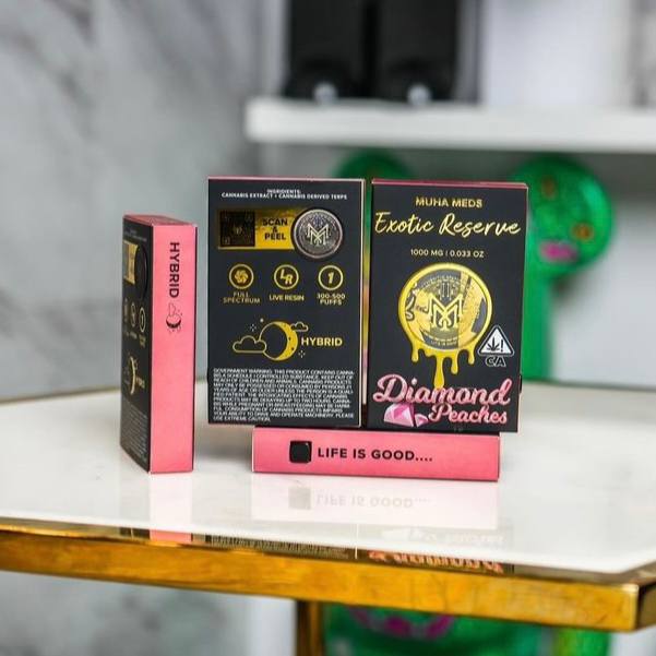 Muha Meds Cart EXOTIC RESRERVE พอตกัญชา มูฮา หลอดน้ำมันกัญชา Muha Meds Cart EXOTIC RESRERVE พอตกัญชา มูฮา หลอดน้ำมันกัญชา